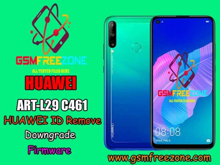 ART-L29 C461 HUAWEI ID Remove