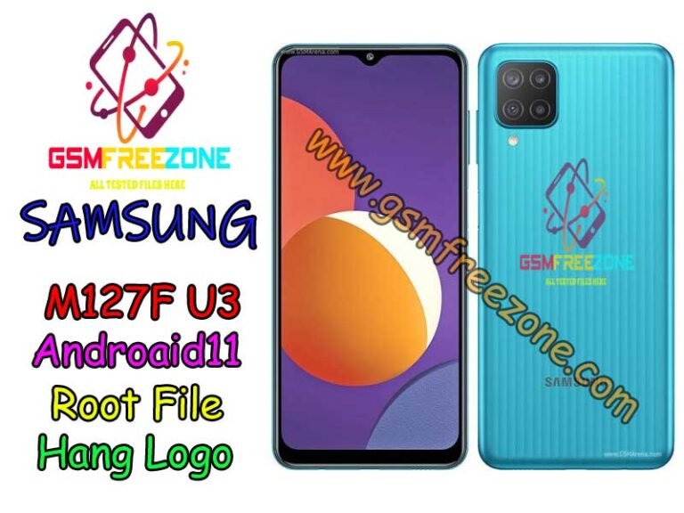 M127F U3 os11 Root File,