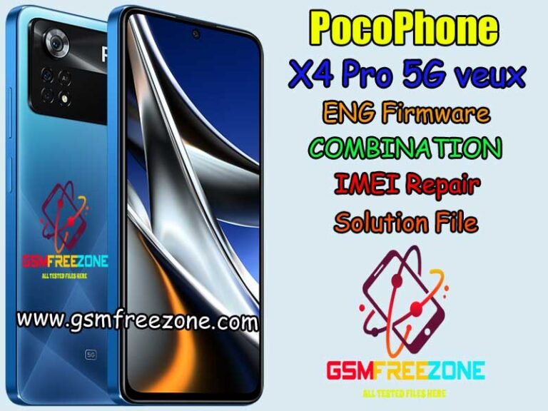 Poco X4 Pro 5G veux ENG Firmware