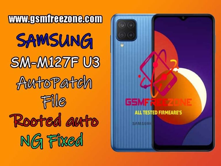 M127F U3 Os11 AutoPatch