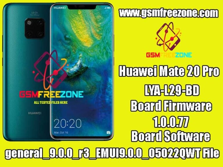 Huawei LYA-L29-BD Board Firmware