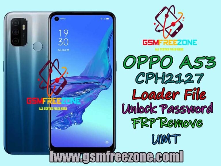 oppo A53 CPH2127 Loader File