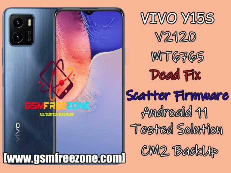 VIVO Y15S MT6765 Dead Fix