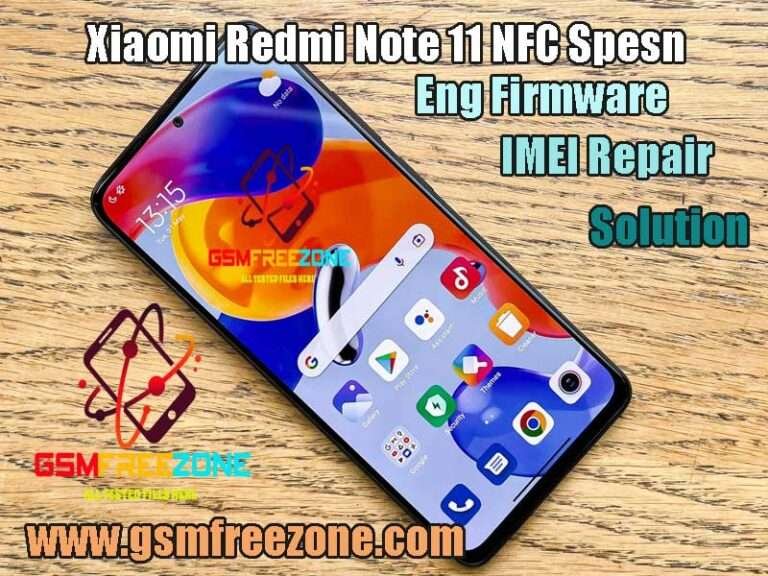 Xiaomi Redmi Note 11 NFC Eng Firmware