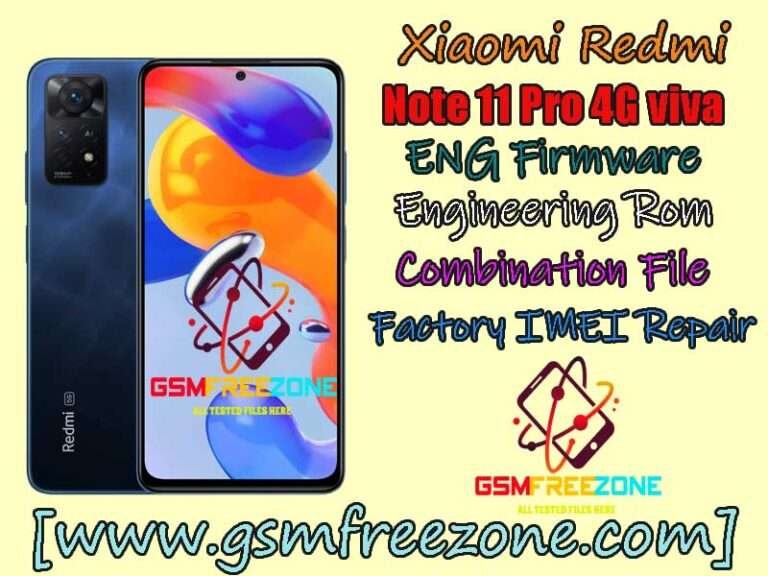 Note 11 Pro 4G viva ENG Firmware