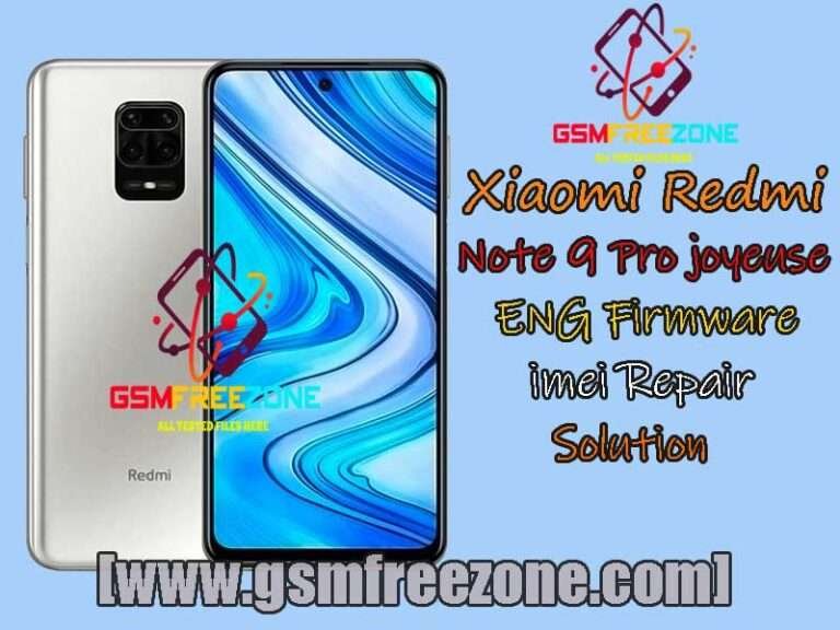 xiaomi redmi note 9 (eng firmware)