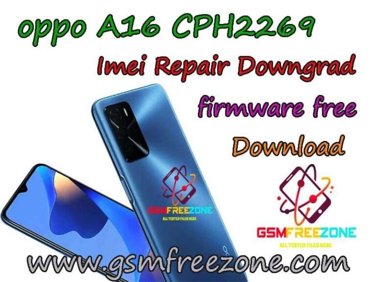 oppo A16 CPH2269 Imei Repair