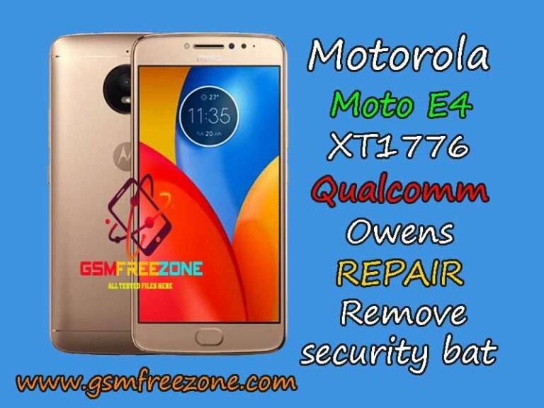 XT1776 Qualcomm Owens Repair Remove