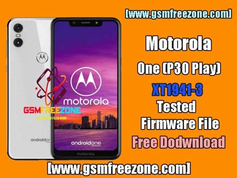 XT1941-3 Tested firmware Free