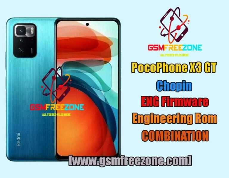 Poco X3 GT Chopin ENG Firmware
