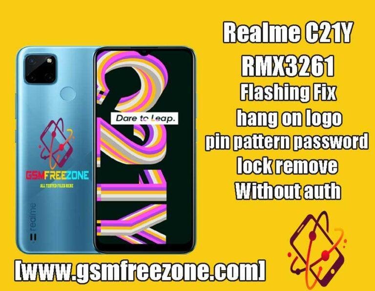 RMX3261 Flash File Hang on Logo Fix
