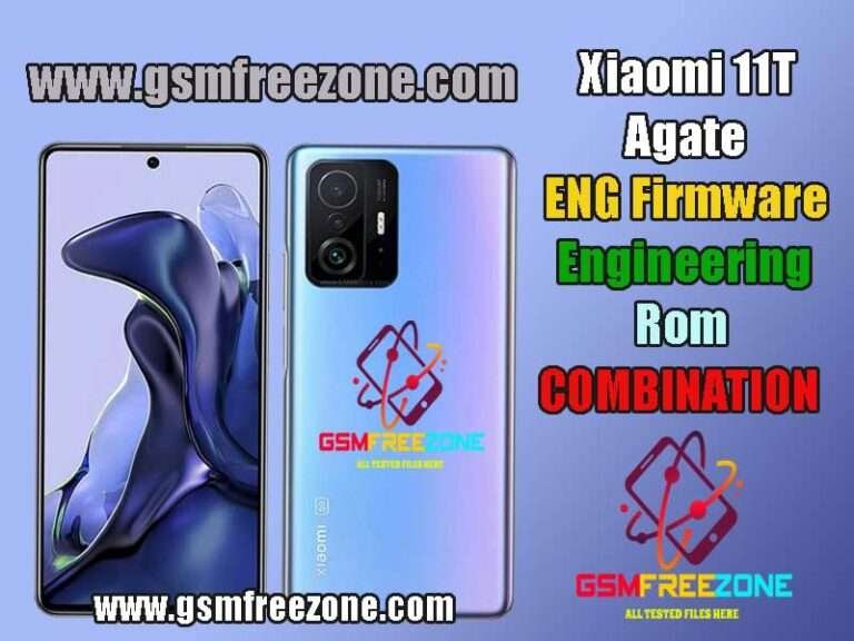 Xiaomi 11T Agate eng firmware