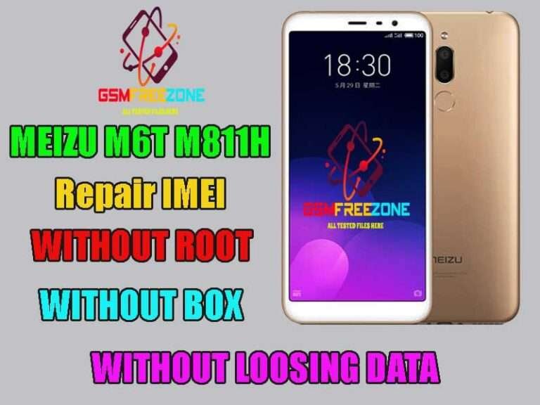 MEIZU M6T M811H Repair IMEI