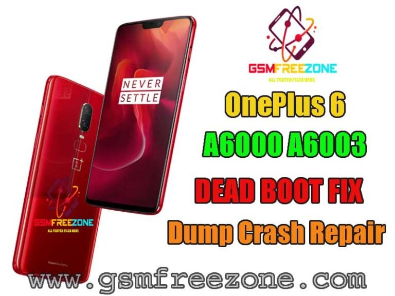 OnePlus 6 Dead Boot Fix A6000