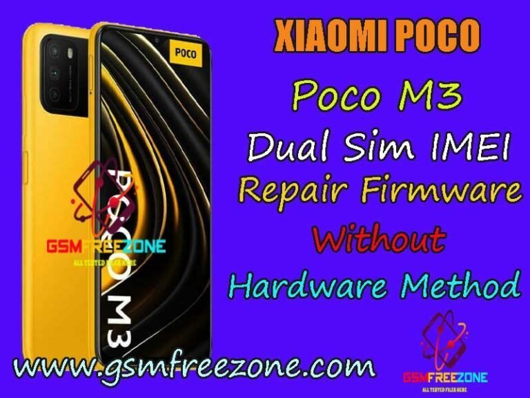 POCO M3 Dual Sim IMEI Repair 