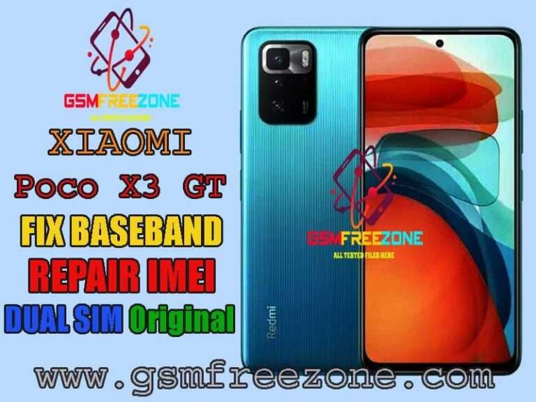 Poco X3 GT Baseband Fix Repair IMEI