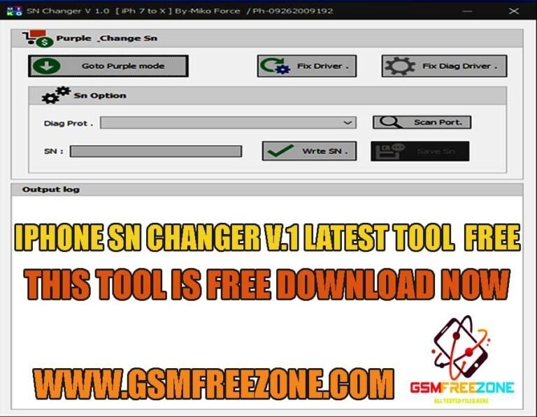 iPhone SN Changer Latest Tool V.1