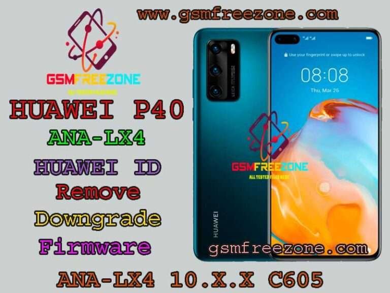 ANA-LX4 Downgrade Firmware