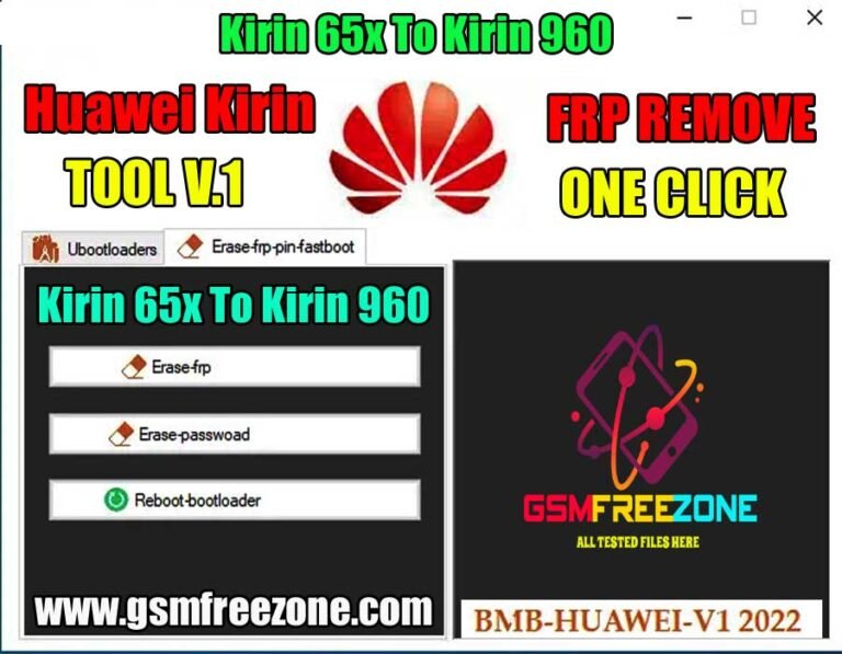 Huawei Kirin Tool V1 Frp Bypass