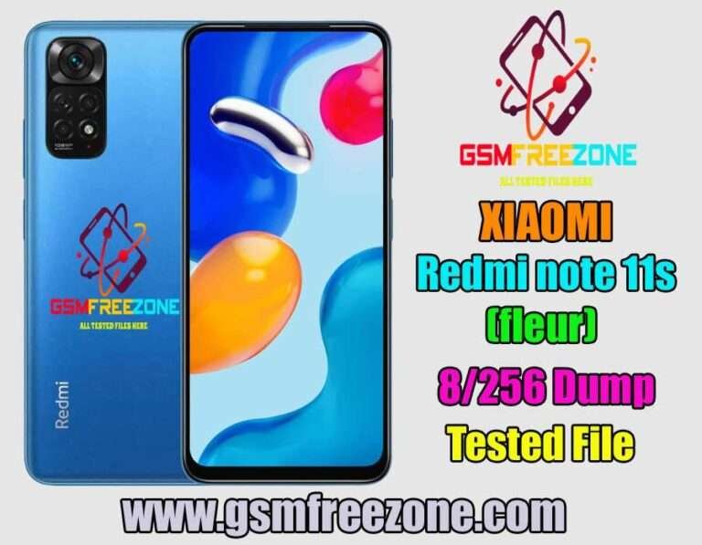 Redmi note 11s fleur Dump