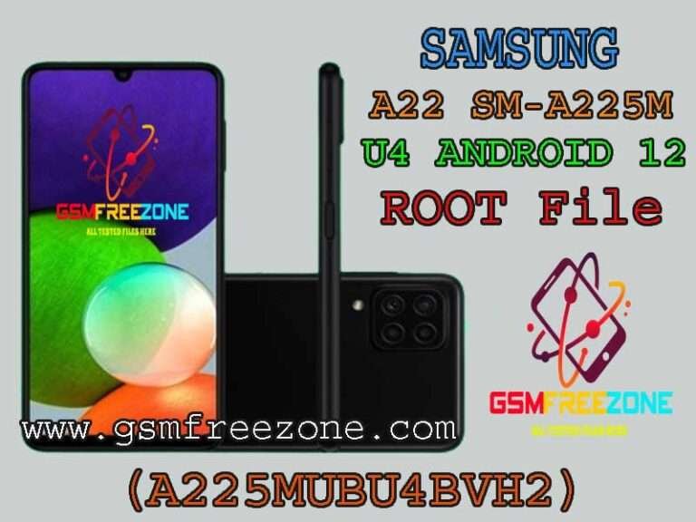 SM-A225M U4 Android 12 ROOT File