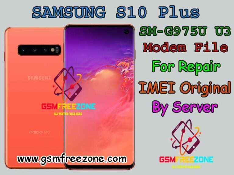 SM-G975U U3 Modem File