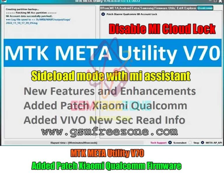 MTK META Utility V70 Patch Xiaomi