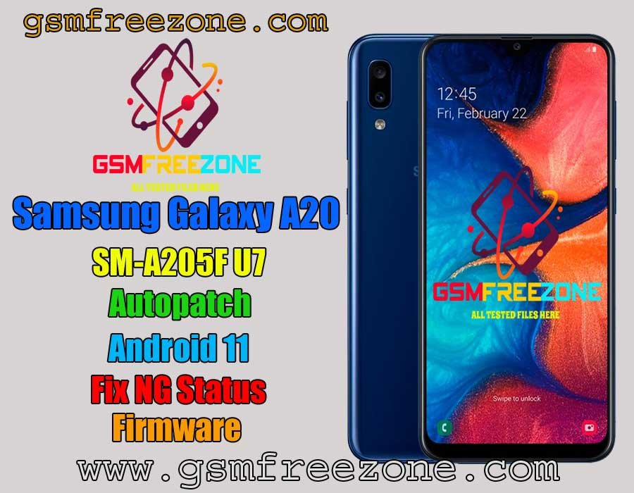 SM-A205F U7 Autopatch Android 10