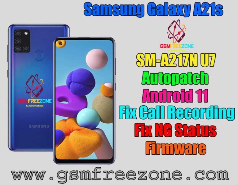SM-A217N U7 Autopatch Android 11