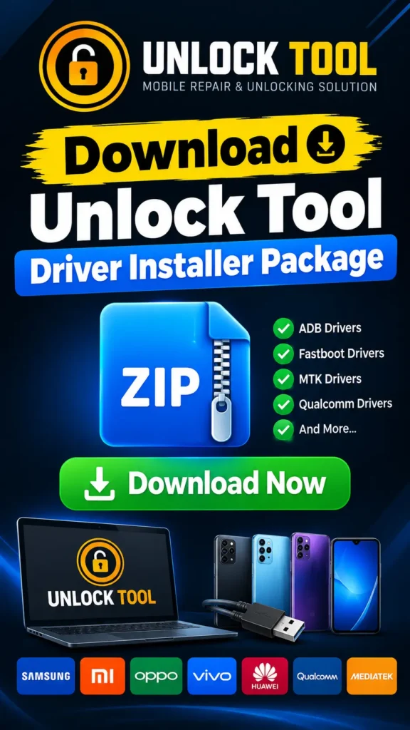 Download Unlock Tool Driver Installer Package zip