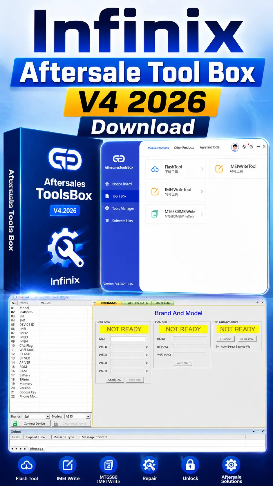 Infinix Aftersale Tool Box V4 2026 Download