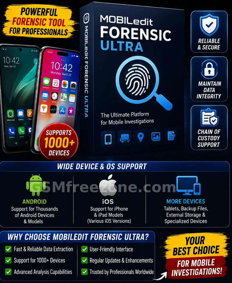 MOBILedit Forensic ULTRA